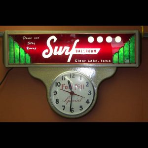 Surf Ballroom Clock