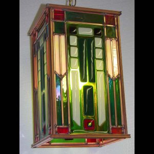 Fused Glass Lantern