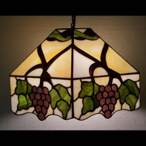 5 sided Grape Lamp