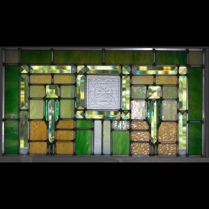 Mission window with FLW tile