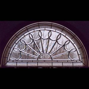 Arched Beveled Window